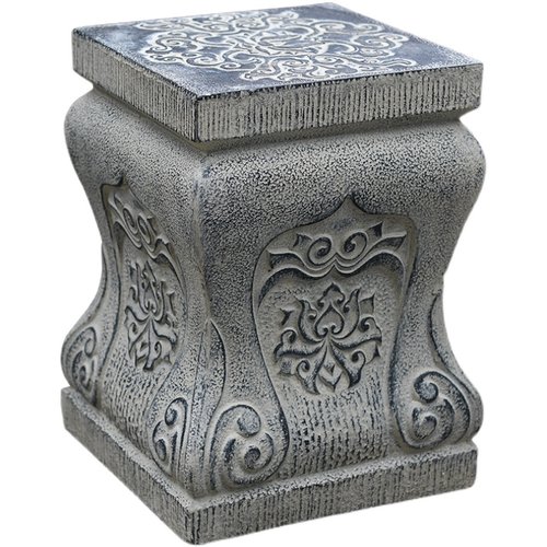 中式庭院小院石鼓门墩一对u民宿大门口花盆景架人造石墩子底座石