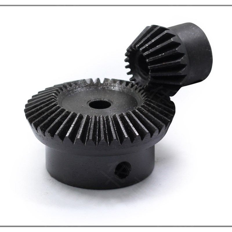 精密伞齿轮1:2速比到1比8速比90度传动锥齿轮0.5O模0.8模1模2模3