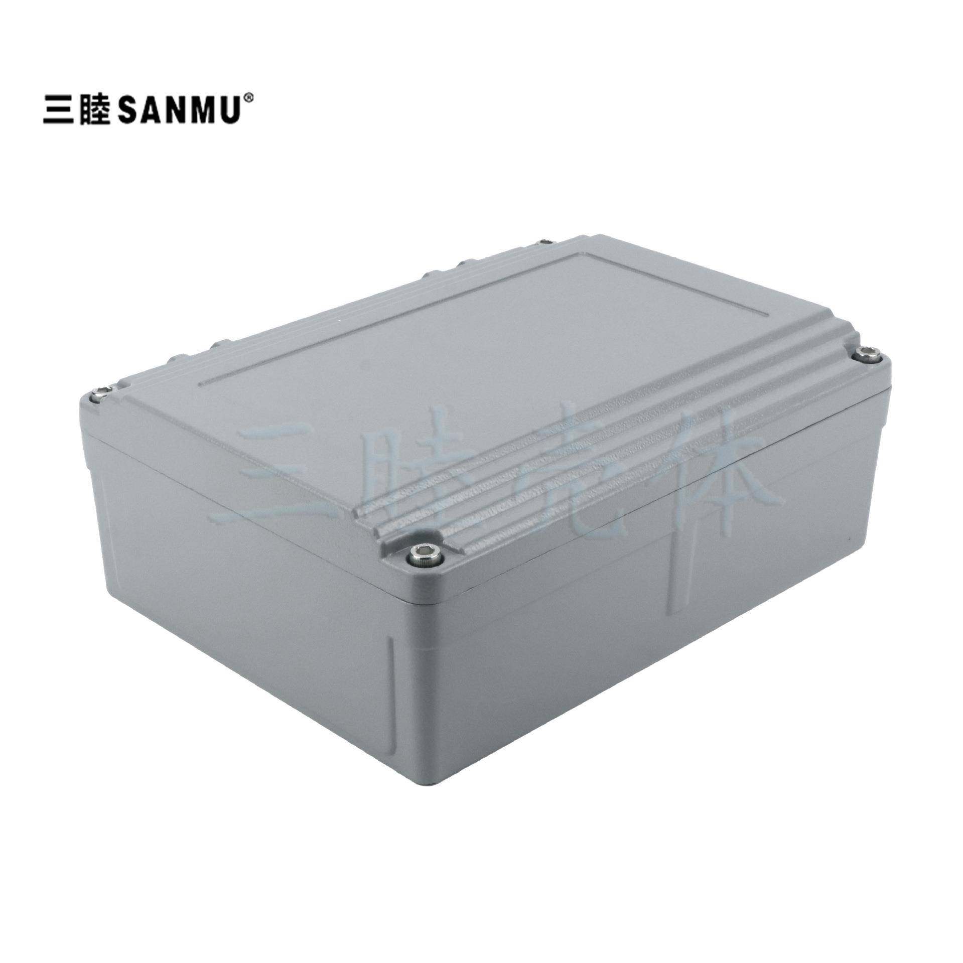 翻盖式防水盒 户外压铸铝外壳 铝合金机箱 FA15：250*185*88MM
