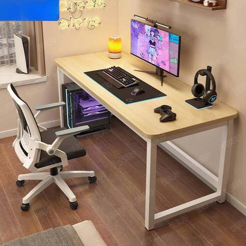 桌子简易出租屋家用工作电竞桌卧室办公桌学生学习书桌台式电脑桌