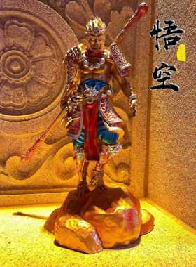 黑神话孙悟空摆件金箍棒周边手办齐天大圣斗战胜佛雕像电竞房装饰