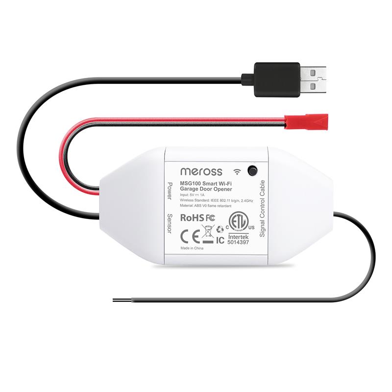 HomeKit 智能车库门卷帘门开关智慧电机通断器Siri声控遥控家用