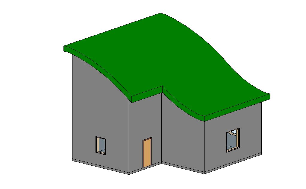 bim等级一级考试第一1期成品模型16版本小别墅