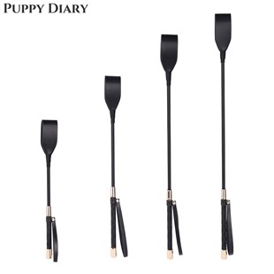 糖衣炮弹新手马鞭拍子黑色皮鞭多用途cosplay手拿道具情侣玩具