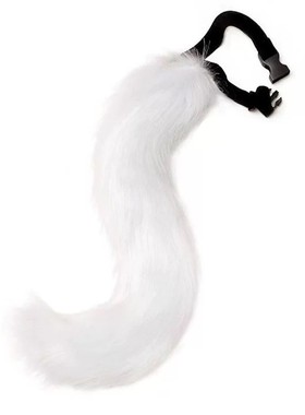 尾巴cos玩具猫耳猫尾套装狐狸日系手作cosplay猫娘配饰绑带发箍