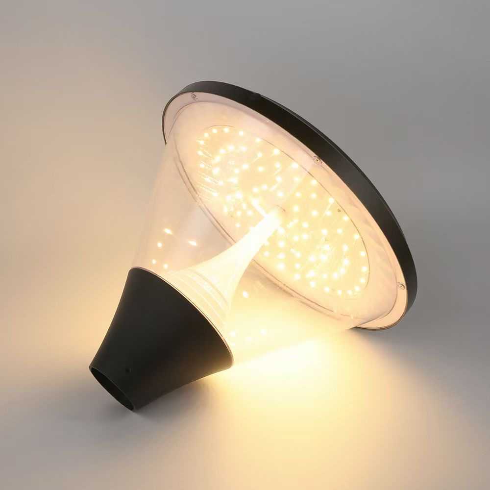 新款压铸铝材 太阳能庭院灯 户外防水小区别墅公园一体化照明路灯