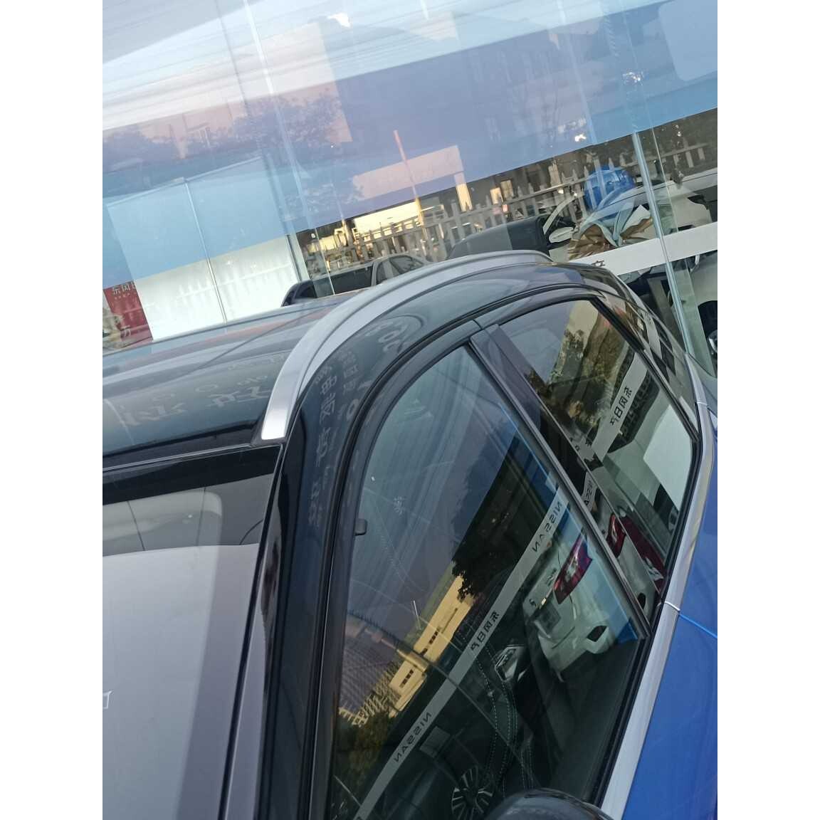 23新款逍客行李架铝合金粘贴款行李架车顶架