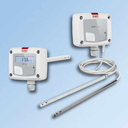 法国凯茂KIMO CTV114 热线式微风速温度变送器 CTV114-ANDI300
