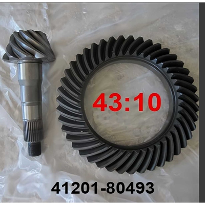 41201-80493后桥差速器盆角齿组件非洲矿山皮卡HZJ79 43/10