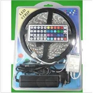 3258/5050LED软灯条吸塑套装 24/44键控制器 灯带电源 组合套装