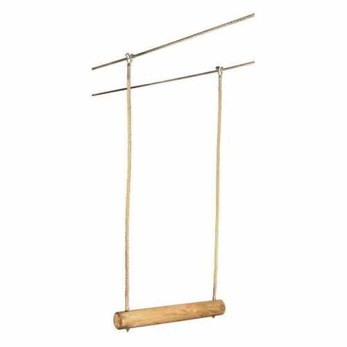 AC19-VL115 Complete trapeze log ?8cm x60 cm + 2 ropes 1,15m