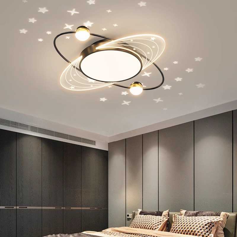 卧室灯主卧2023新款现代简约网红家用吸顶灯极简房间卧室灯吸顶灯