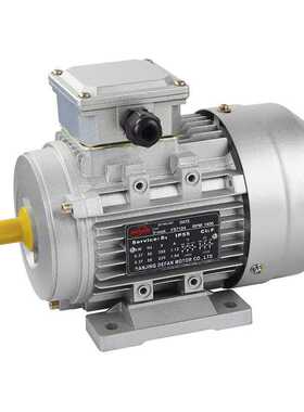 YE2/JS/YS-63M1-4极0.12KW铜线铝壳三相异步电动机立式卧式120瓦