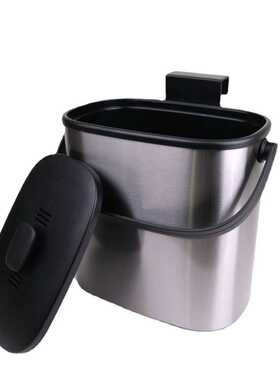 新式厨余桶带过滤碳网垃圾桶 可挂墙厨余垃圾桶 compbost bin