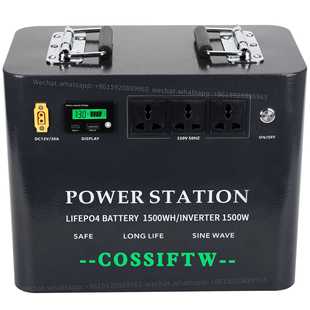 Energy Mounting Power Solar 220v Station 1500W
