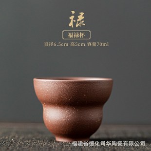 故宫创意生日节庆商务伴手礼品礼 文创五福茶杯紫砂茶具礼盒套x装