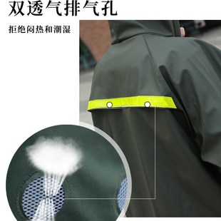 雨衣雨裤 电动车雨 套装 全胶针织布防暴雨外卖骑行加L厚防水分体式