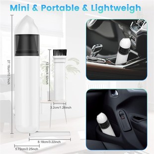车载吸尘器车用无线吹尘器迷你小K型汽车便携式 跨境新款 手持吸尘