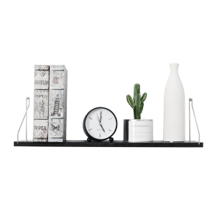 免打孔墙上置物架挂墙壁挂装饰隔板机电I视顶盒路由器支架书架墙