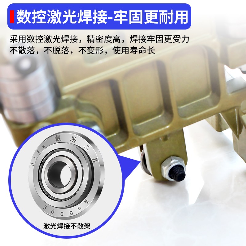 瓷砖推刀刀头刀轮滚轮式手动w玻璃划刀大理石地砖专用超硬合金刀