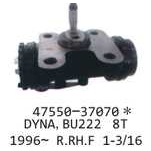 刹车分泵47550-36200* 适用于DYNA,BU112 6. 5T 1996- R.RH.F