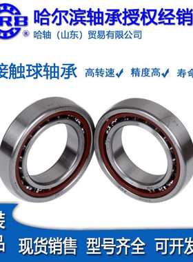 HRB哈尔滨角接触球轴承71918 71919 71920CTA/P4机床主轴精密轴承