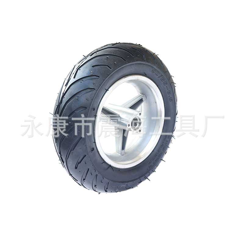 迷你小跑车49CC前90/65-6.5寸后110/50-6.5寸充气内外轮胎轮毂