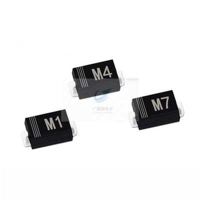 贴片肖特基二极管 SS210 SR2100 2A/100V SMA(DO-214AC) 2K/电源