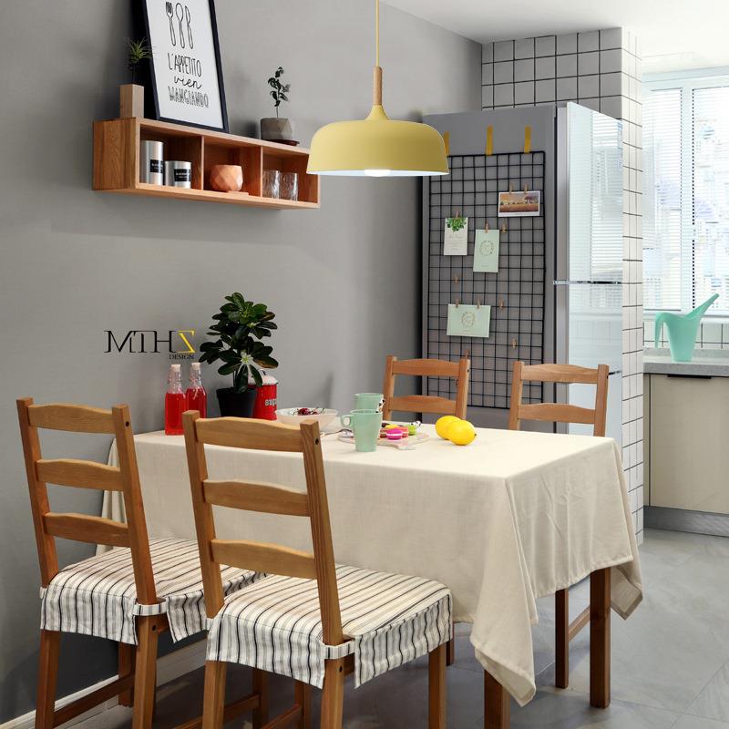 南瓜吊灯单头马卡龙吊灯奶茶店饭店床头餐厅办公室马卡龙吊灯灯具