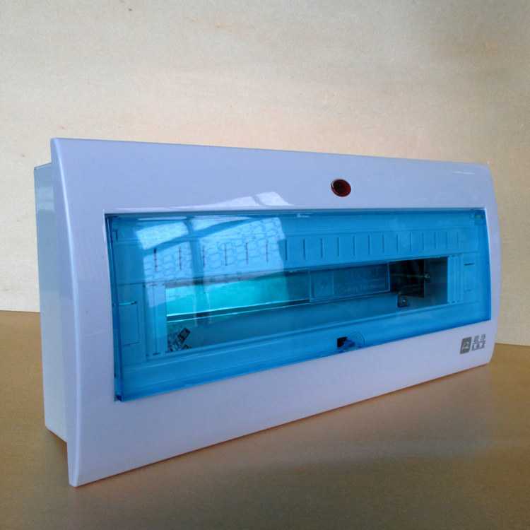 【专业生产】KZT豪华型配电箱 17-19位铁底塑面配电箱 漏电空开箱