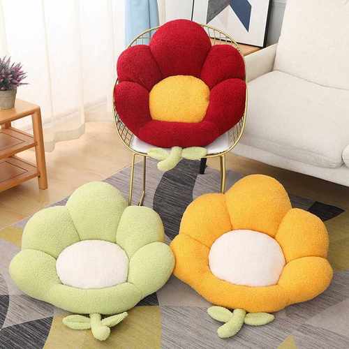 可爱INS风花朵蒲团坐垫多功能抱枕冬季保暖护臀椅子垫榻榻米垫女