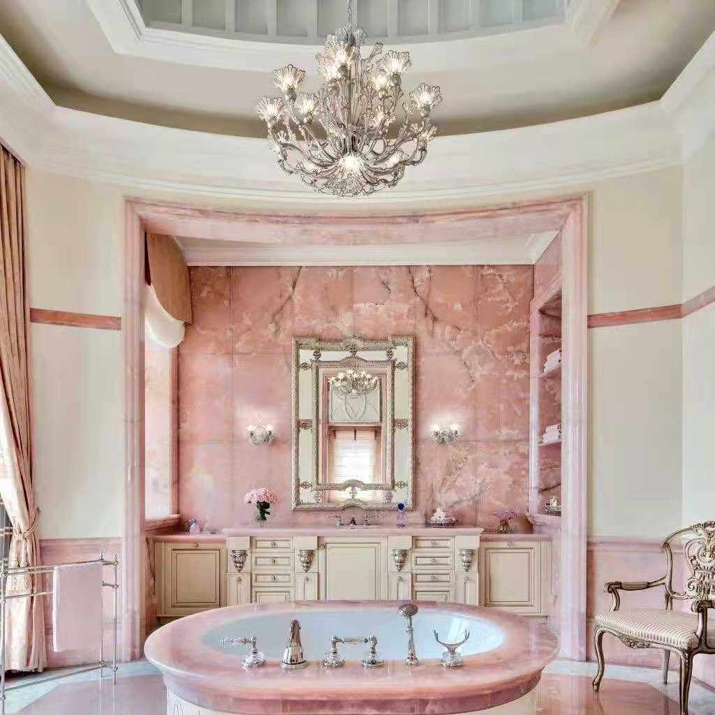 天然粉水晶原石 粉色大理石台面洗手池背景墙奢石室内装修,基础建材,脚轮/万向轮,淘宝优惠券,粉丝福利购,淘宝优惠卷