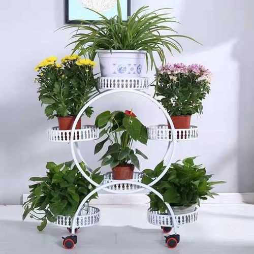 多层室内可移动阳台客厅绿萝花盆架省空间落地花架子6盆花架