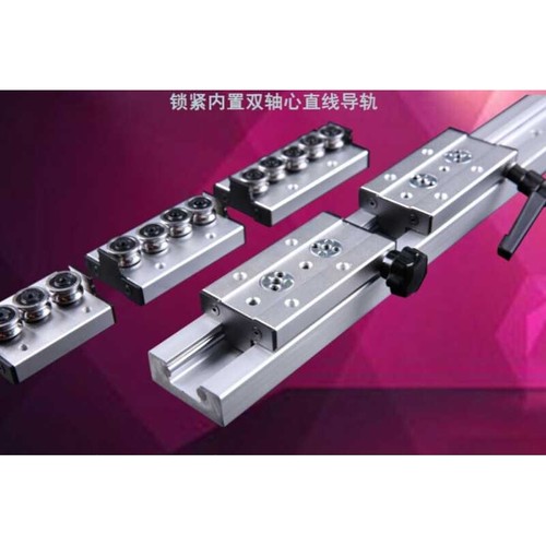 三迈斯SMH内置双轴心直线导轨SGR10 15 20 25N双轴心滚轮滑块滑轨