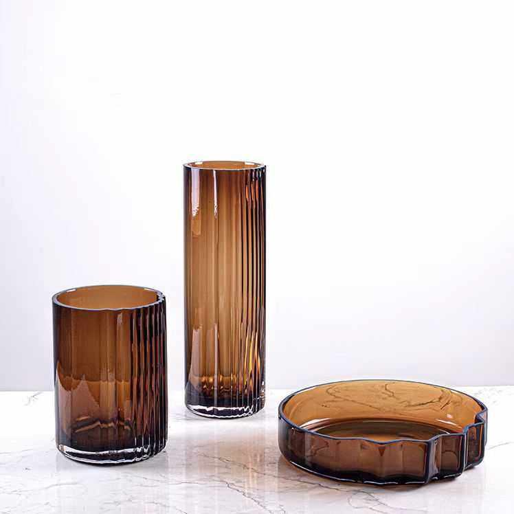 现代轻奢玻璃花瓶 创意艺术花器摆件插干花水培餐桌摆件 ins风,农机/农具/农膜,其它农用工具,淘宝优惠券,粉丝福利购,淘宝优惠卷