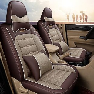 长安睿行m80座套7座全包四季 s50v七座专用汽车坐垫亚麻m90座椅套