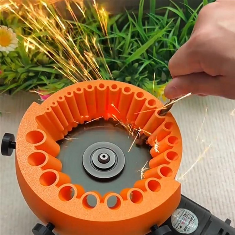 125型角磨机磨钻头支架器修磨钻头神器打磨精准S辅助多规格钻头研