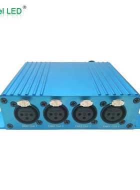 舞台专用ArtNet协议控制器,DMX512输出 Artnet-U4  led灯带控制器