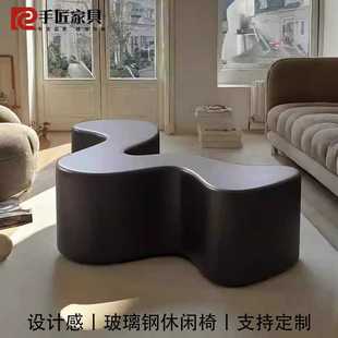 维尔纳·潘顿幽灵椅 玻璃钢异形公共休闲椅设计师款别墅豪宅椅子