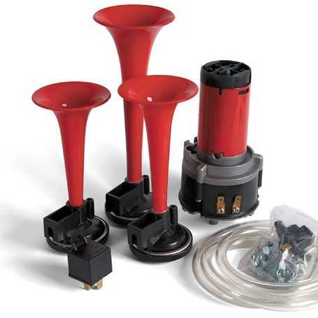 三管音乐气喇叭改装车喇叭鸣笛 3 PIP MAGIC HORN车用重型