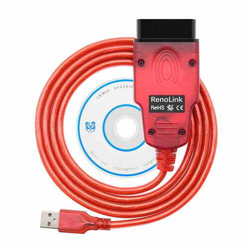 Renolink V2.11 OBD2 Renault ECU Programmer车载 ECM编程诊断线
