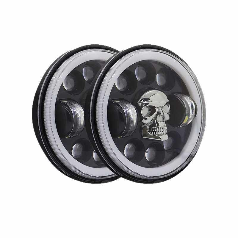 跨境热款牧马人BOSS大灯5.75寸哈雷led灯日行灯转向远近光