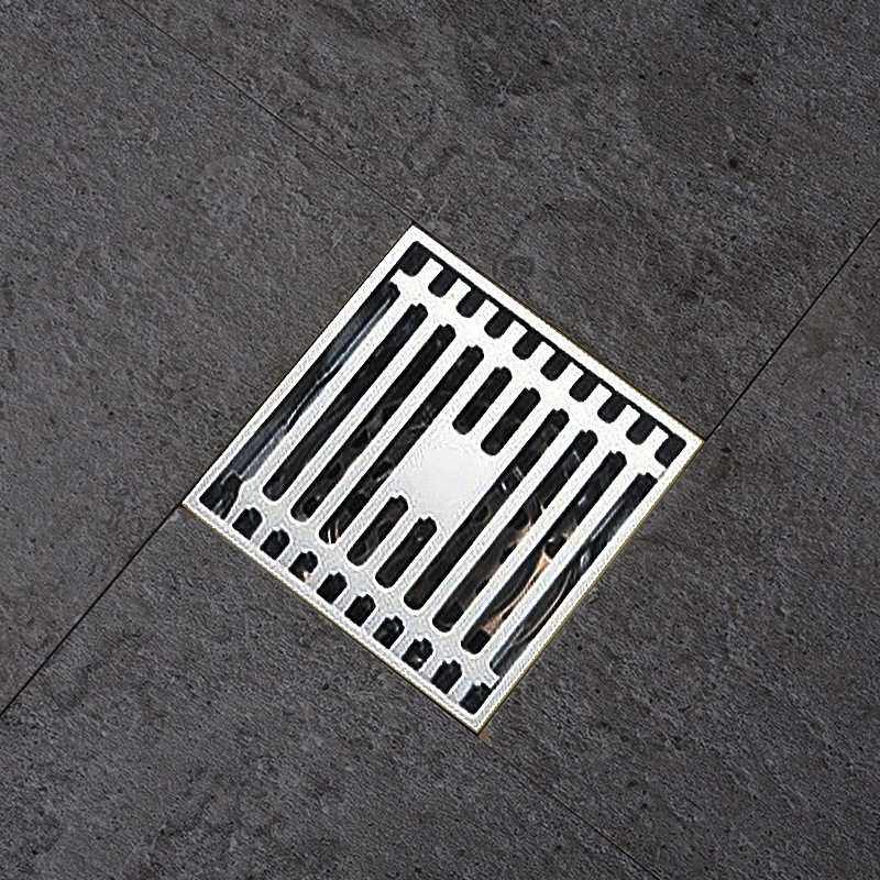 全铜地漏卫生间洗衣机防返水淋浴房浴室下水道防臭地漏盖套装