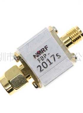 2017MHz(2005-2030)通讯系统专用SAW带通滤波器 1DB通带 SMA接口