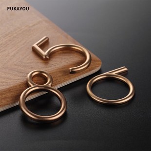 球面铜字三维立体金属字金色纯铜数字民宿酒店个性门牌号房间号包