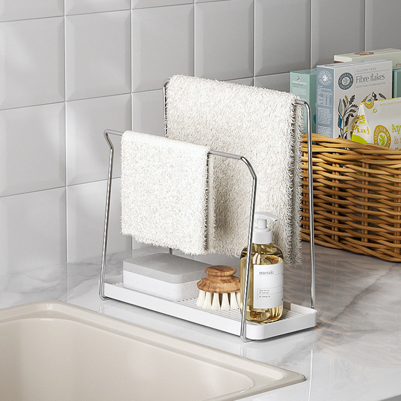 厨房抹布架家用沥水收q纳毛巾海绵洗碗水槽台面收纳置物各种神器,厨房/烹饪用具,抹布架/厨房清洁收纳架,淘宝优惠券,粉丝福利购,淘宝优惠卷