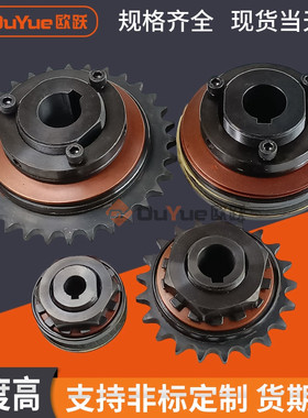 TL350配带链轮摩擦式扭力限制器500扭矩I过载保护250700安全离合