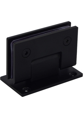 固钛黑色玻璃门浴室夹90度淋浴房合页无框钢化玻璃门W180度门铰链