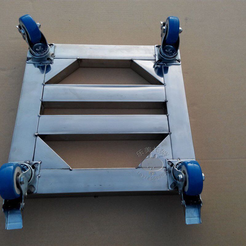 不锈钢带轮子移动柜子架托架花盆底架拖布N池支架杂物架子柜机架