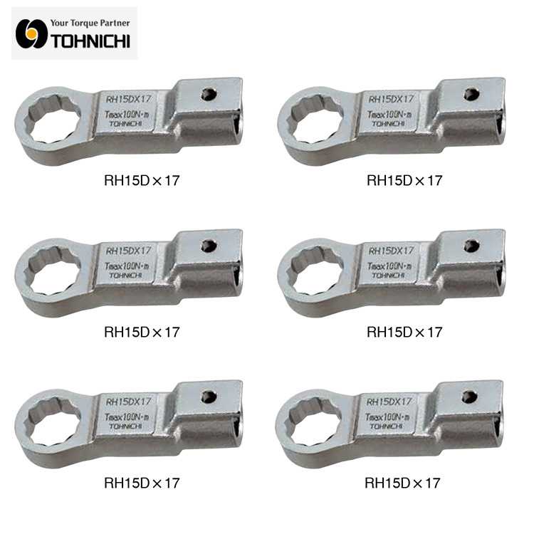 RH19DX30梅花扳手头RH19DX32扭力扳手头 TOHNICHI东日RH19DX36